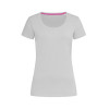  Tricou de damă Stedman Claire cu gât roșu